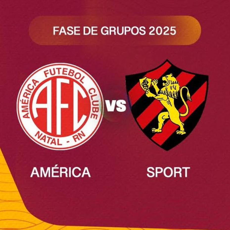 AMÉRICA-RN X SPORT - COPA ATLÂNTICO