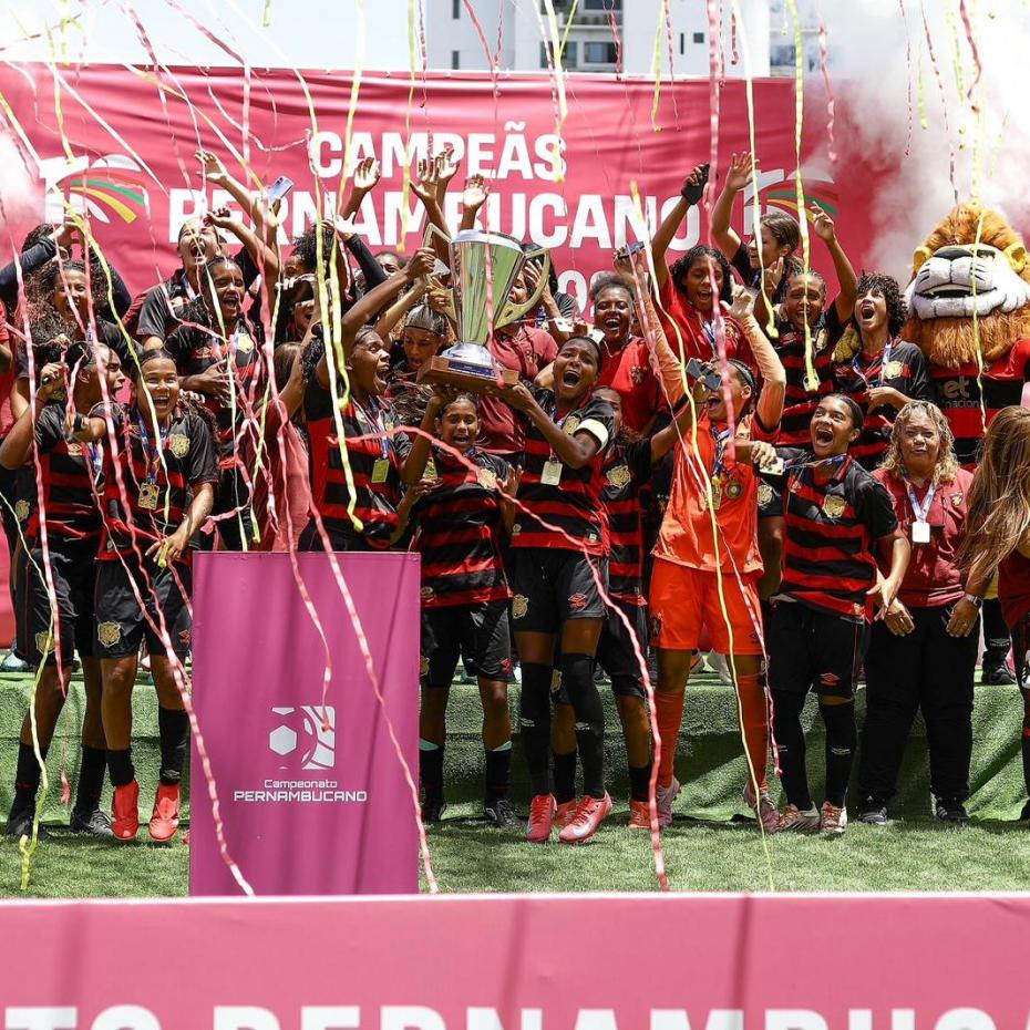 Sport vence o Náutico e conquista o título do Pernambucano Feminino Sub20 