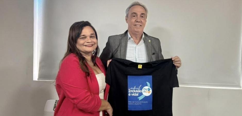 Em alusão ao mês do autismo, Federação apoia projeto Inclusão é Vida