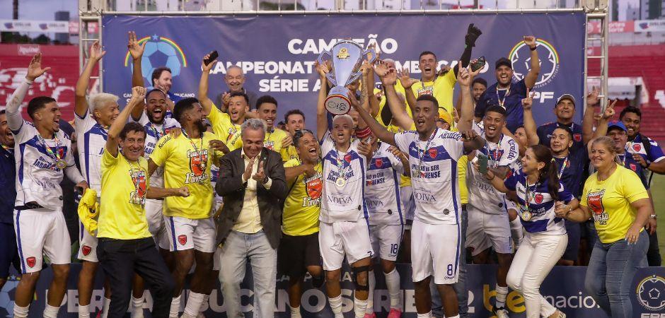 Jaguar vence o Decisão e conquista título inédito do Campeonato Pernambucano Série A2 Betnacional