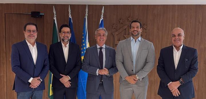 Presidentes da FPF e do Trio de Ferro se reúnem com a CBF para tratar de pautas institucionais e contratuais