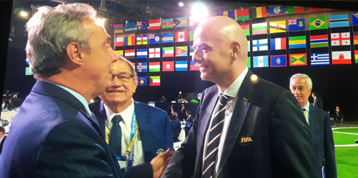 Evandro Carvalho faz avaliação do Congresso FIFA