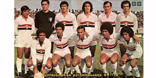 Santa Cruz comemora 45 anos do pentacampeonato