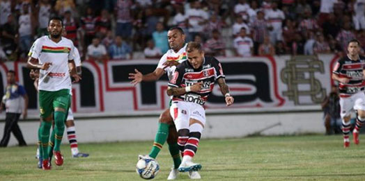 No Arruda, Santa Cruz cede empate ao Sampaio Corrêa: 3x3