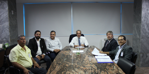 FPF recebe novo presidente da Liga dos Palmares