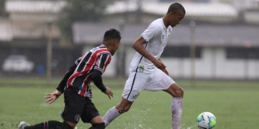 Santa Cruz é superado pelo Santos e se despede do Aspirantes