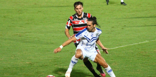 Santa Cruz perde para o Paysandu no Arruda