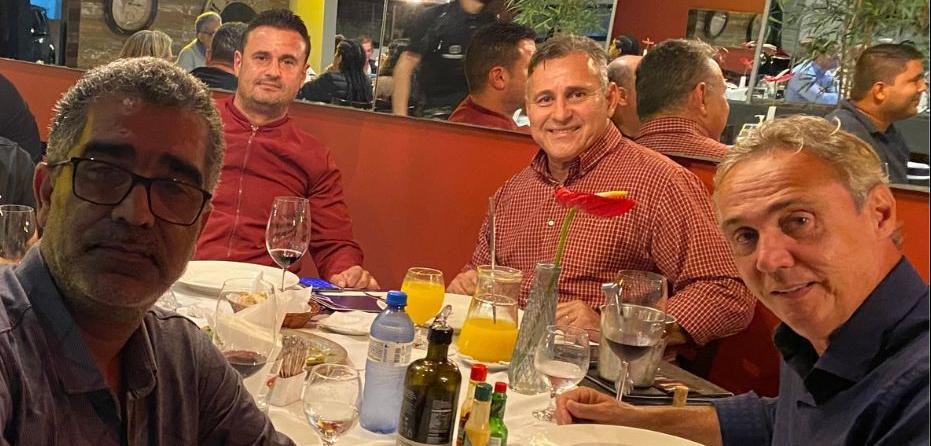 Evandro Carvalho visita Marcelo Neves e Juscelino Soares