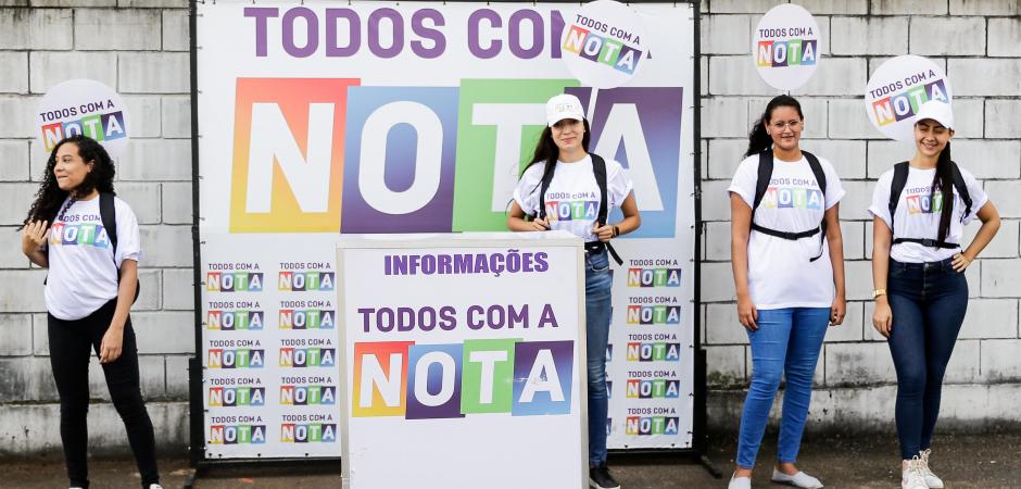 Programa Todos Com a Nota bate recorde em reservas de ingressos