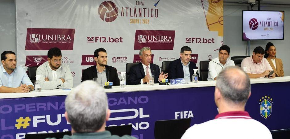 Lançamento da Copa Atlântico Sub-19 acontece nesta terça-feira (10)