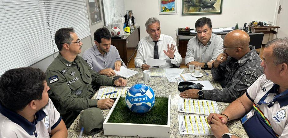 FPF realiza reunião visando segurança nos estádios em Pernambuco
